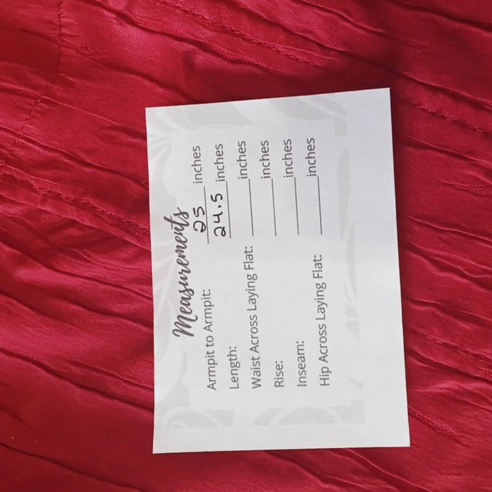 Ruby Rd. Red Crinkle Lighteight Jacket, Button Fr… - image 13